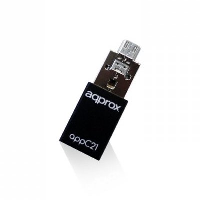 Approx Appc21 Adaptador Microsd A Usb Y Micro Usb